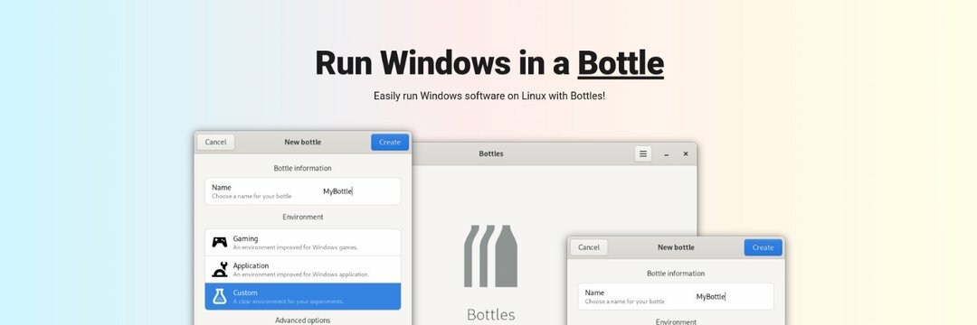 Easily run Windows software on Linux with Bottles! ⋅ Bottles