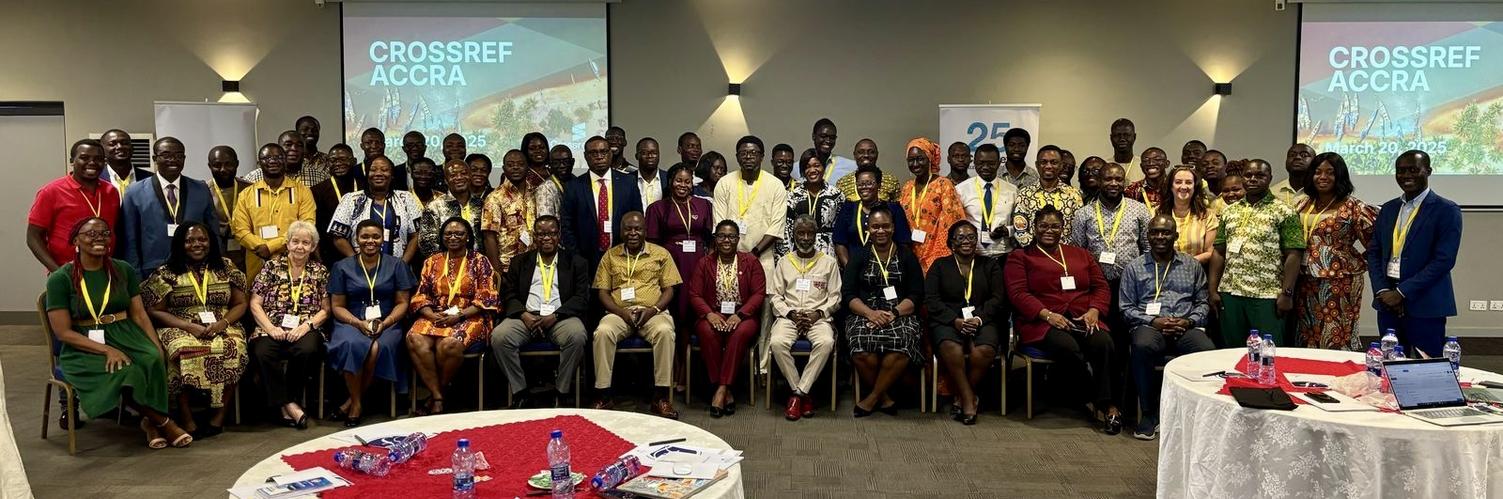 crossref's profile header