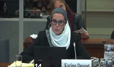 Yesterday, NCCM, represented by Senior Legal Counsel Karine Devost, appeared before the Justice Committee to suggest amendments to Bill C-9 - a piece of legislation that impacts how judges are held accountable for misconduct.
One of our suggested amendments arose from the Spiro scandal, where Justice David Spiro was found to been in the wrong by the Canadian Judicial Council after groups like NCCM filed complaints after reports emerged that Justice Spiro allegedly attempted to influence a University of Toronto hiring process of a professor who had been critical of Israeli policy.