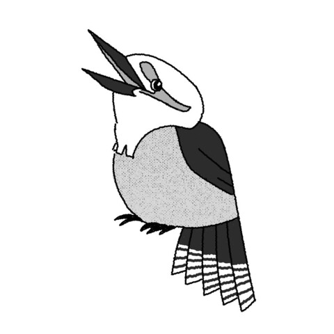 Logo for Jo Johnson, a greyscale bird