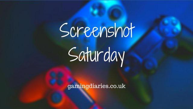 Screenshot Saturday, showing three blurred controllers and the text gamingdiaries.co.uk on it.