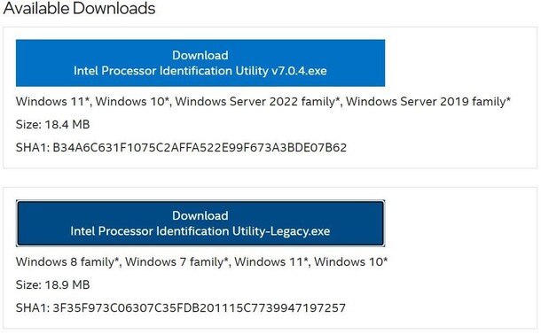 To my surprise and delight the landing page for "Intel Processor ID Utility" shows me just the update I need. That happens so seldom I'm thinking maybe I need to buy a lottery ticket?