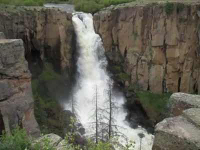 Video of North Clear Creek Falls with sound