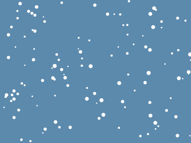 Animated GIF of snow.