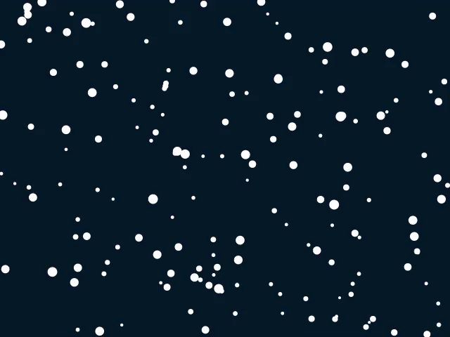 Animated GIF of snow.