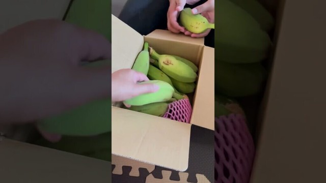 We RECEIVED a bananas made in phillipine #shortvideo