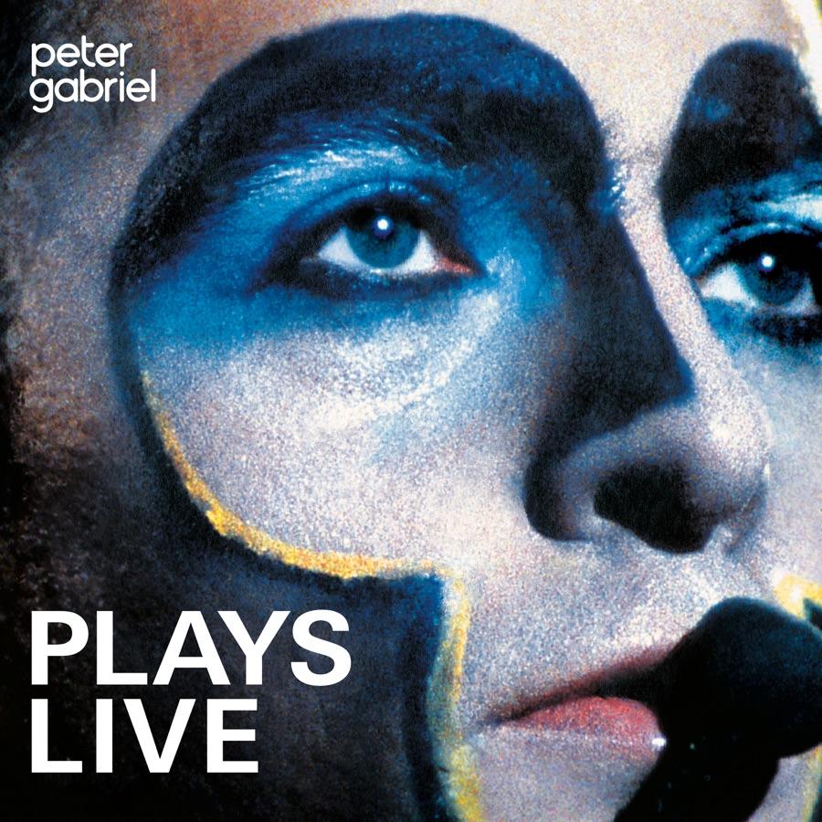 An image of the cover of the album 'Plays Live' by Peter Gabriel