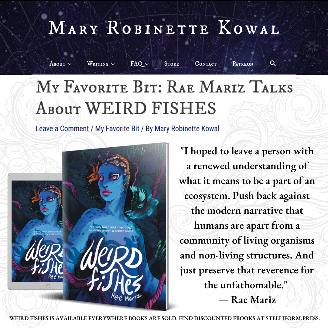 Weird Fishes by Rae Mariz ⋆ Stelliform Press