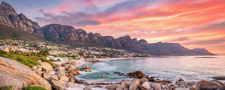 Scenic view of Cape Town