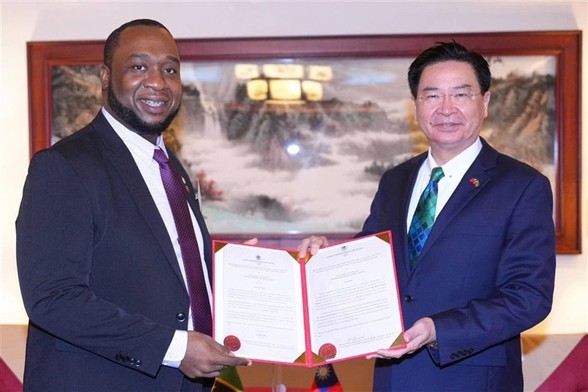 Foreign Minister Joseph Wu has been appointed to serve as President Tsai Ing-wen's envoy to attend the #independence celebrations of #StKitts and #NevisIsland in the #Caribbean, the Ministry of Foreign Affairs said on Saturday. https://tinyurl.com/bdfb6udp