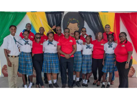 Prime Minister Dr #TerranceDrew visited Clarence Fitzroy Bryant College, CFBC in #StKitts and #NevisIsland. The visit was the part of the #Independence 40 Cabinet School visits. https://tinyurl.com/5ypxs6ze