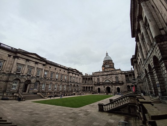 Main area of the old college.