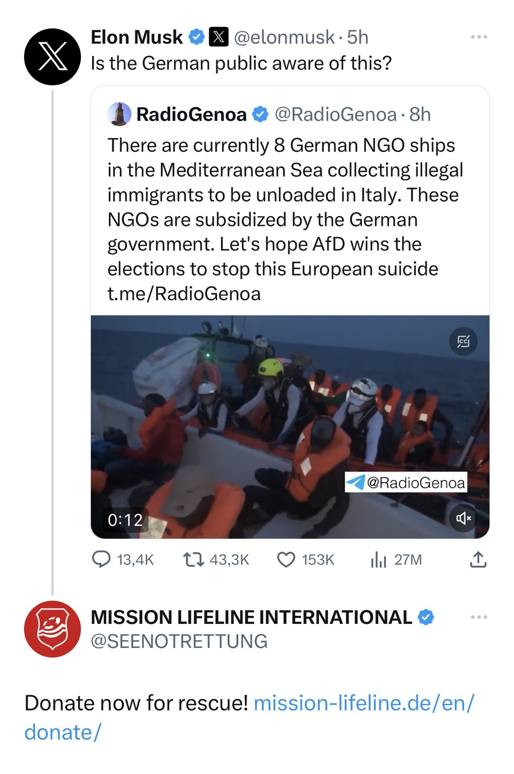 Posted media
