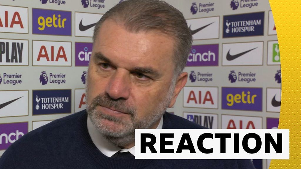 Tottenham 1-2 Aston Villa: Ange Postecoglou says Spurs played 'outstandingly well' - BBC Sport