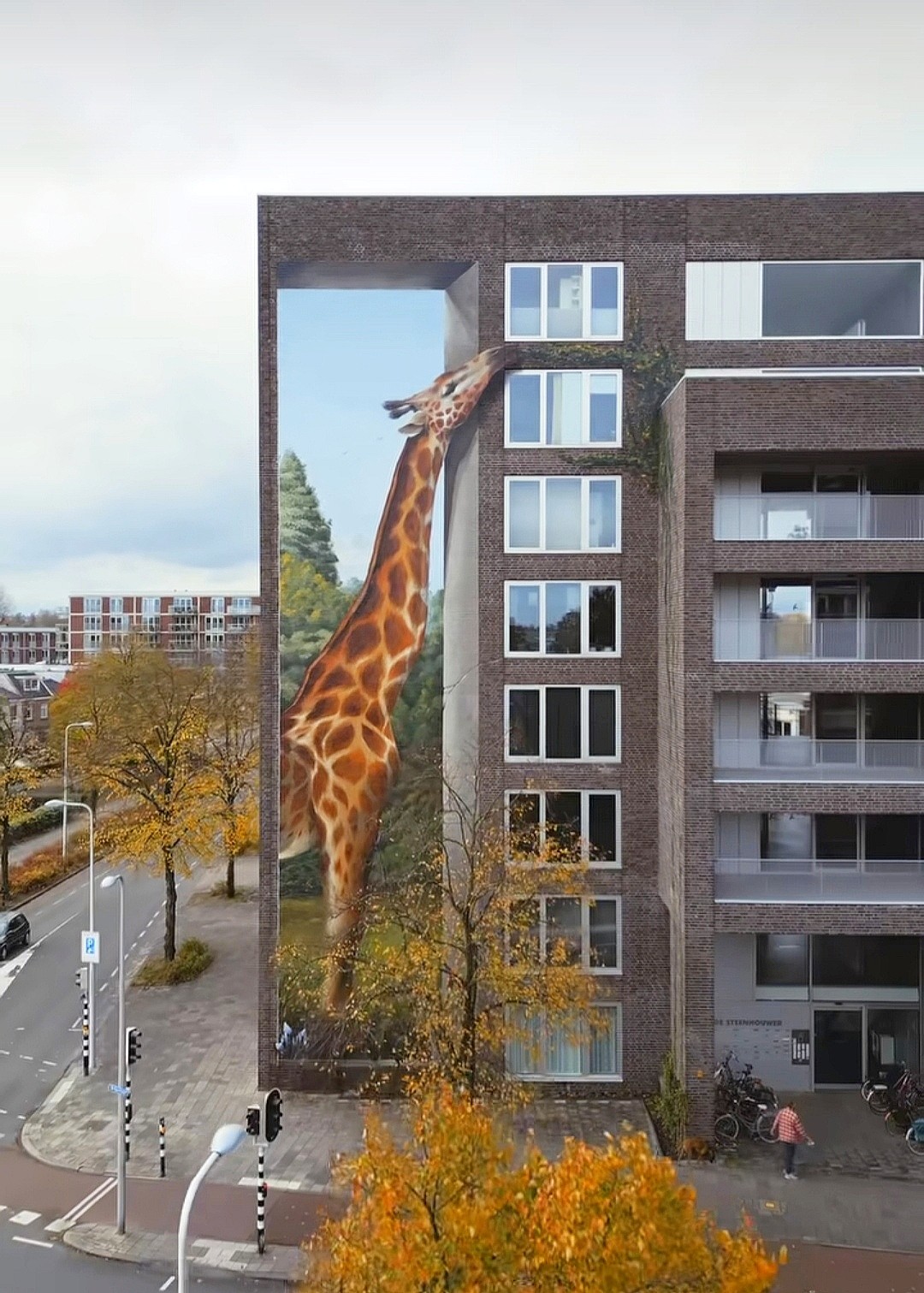 Hongerige Giraffe