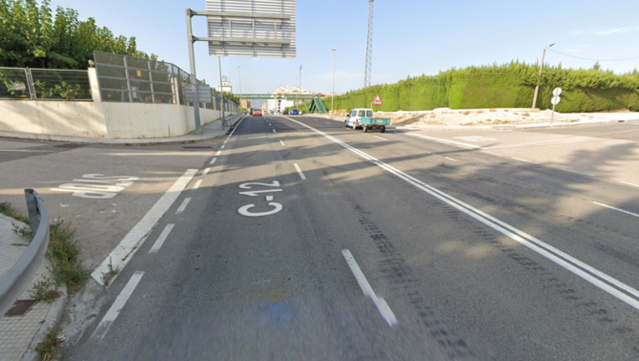 Els Mossos han rebut l'avís de l'accident a les 06.19 (Google Street View)