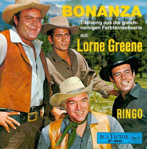 Lorne Greene - Ringo lorne greene bonanza ringo Cover Art