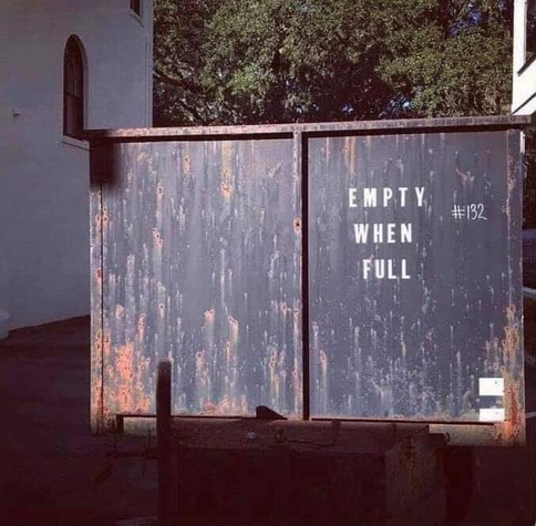 Dumpster with 