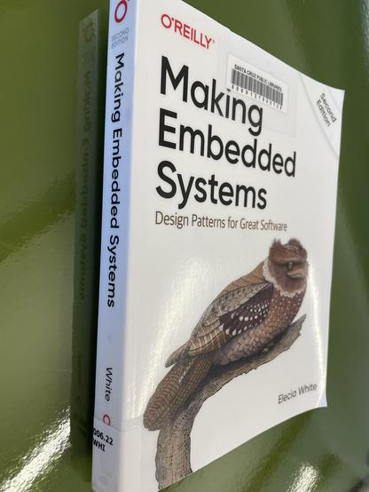 Making Embedded Systems book with library URL and shelving information
