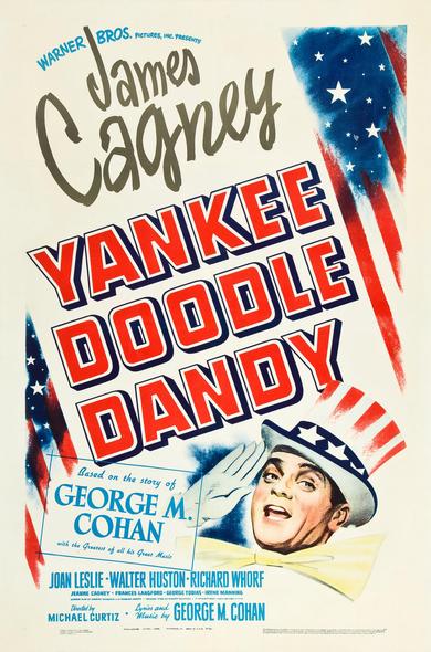 James Cagney Yankee Doodle Dandy (1942 poster)