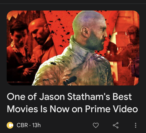 One of Jason Statham's beat movies is now on Netflix.
