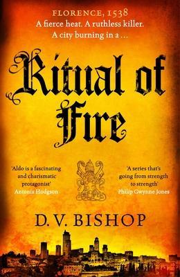 Image of the book cover for Ritual of Fire by D.V. Bishop - with the tagline 