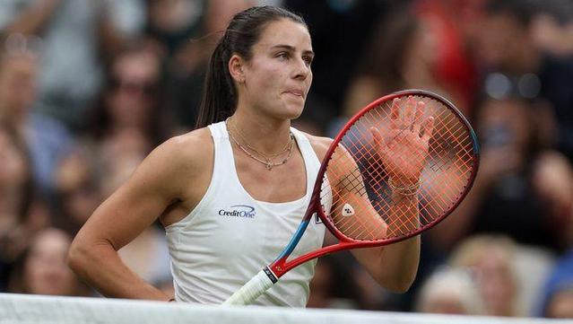 Emma Navarro està sent una de les sensacions del torneig de Wimbledon (Reuters) 