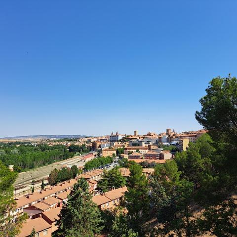Vista de la ciudad de Teruel desde un mirador.