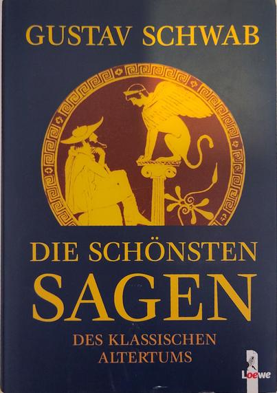 Book cover: Schwab, Gustav; Sagen des klassischen Altertums 