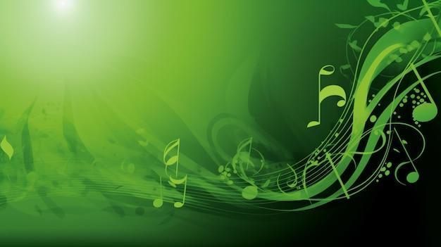music green green music notes green background 900101 71040