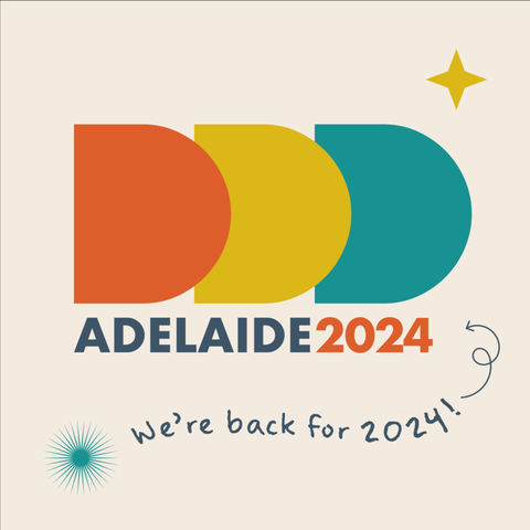 DDD Adelaide logo with text 