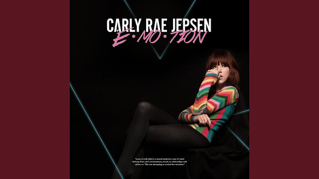Album cover for Carly Rae Jepsen's album, Emotion