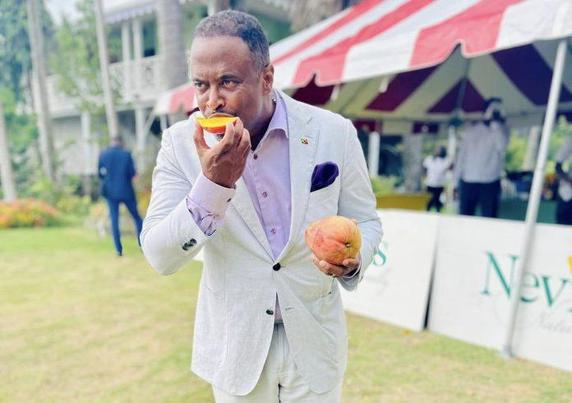 Nevis Premier Enjoying The Mango Festival.jpg