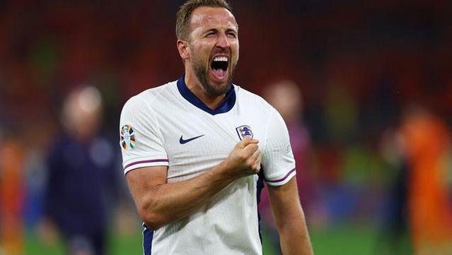 Harry Kane, celebrant un gol amb Anglaterra (Reuters)