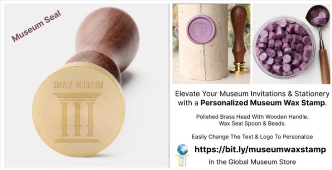 Personalized Museum Wax Stamp