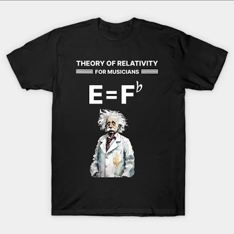 Musicians Theory Of Relativity T-Shirt