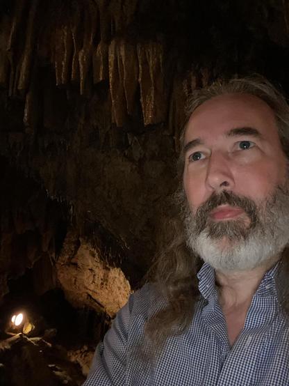 Me in a cave, who-hoo.