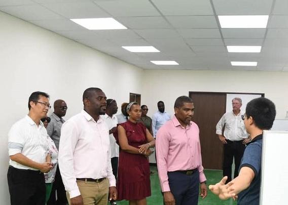 St Kitts - Nevis PM Drew visited Bayfords Farm.jpg