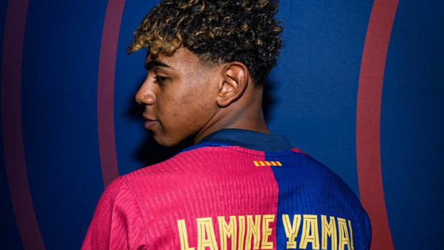 Lamine Yamal està de vacances, però ja s'ha posat la samarreta del Barça 2024-25
