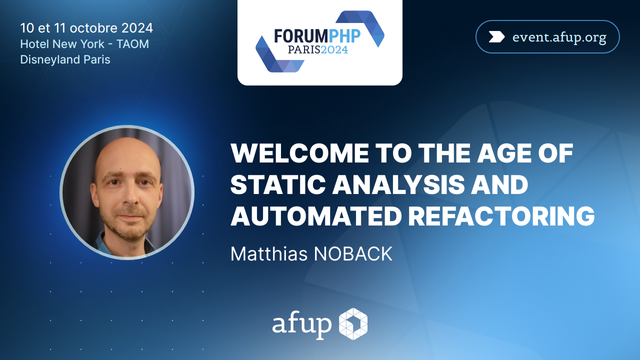 Welcome to the Age of Static Analysis and Automated Refactoring par Matthias Noback