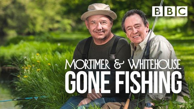Poster for BBC program Mortimer & Whitehouse: Gone Fishing