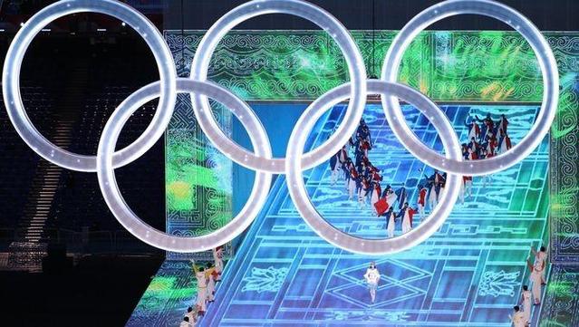 Imatge de la cerimònia inaugural dels Jocs d'hivern de Pequín del 2022 (EP)