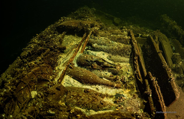 a shipwreck loaded with bottles of champagne has been found off Swedish coast