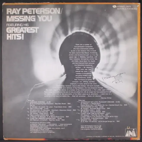 Ray Peterson s l1200