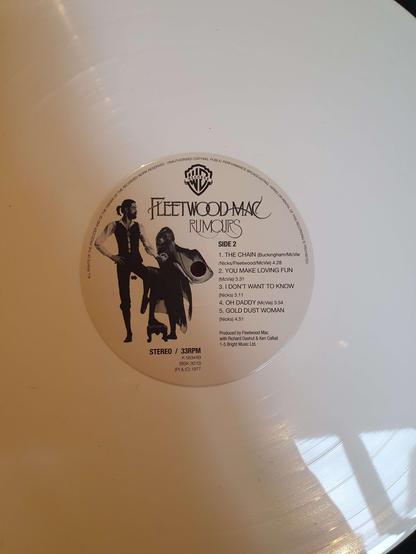 Fleetwood Mac - I Don't Want To Know is my white rumours a bootleg or official its listed on v0 cdiwjwclnsja1