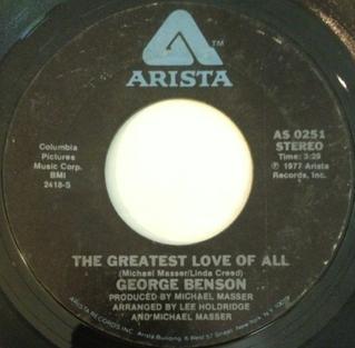 Whitney Houston - Greatest Love Of All Greatest love of all george benson vinyl
