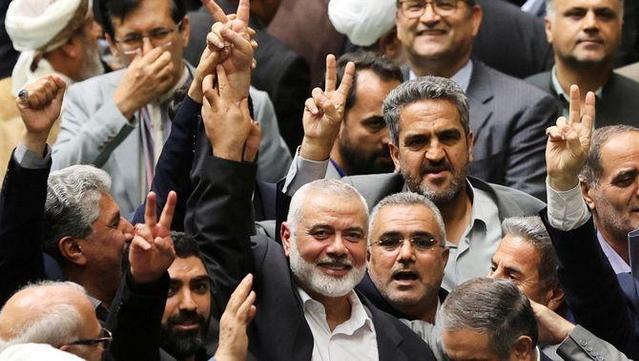 Ismail Haniyeh, líder Hamas a Teheran (Reuters/Majid Asgaripou)