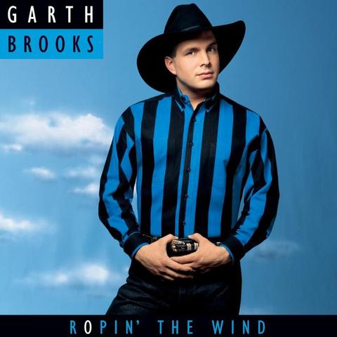 Garth Brooks 5fe6232b52741663c00259a3 medium 1991 ROPIN THE WIND Album cover sq
