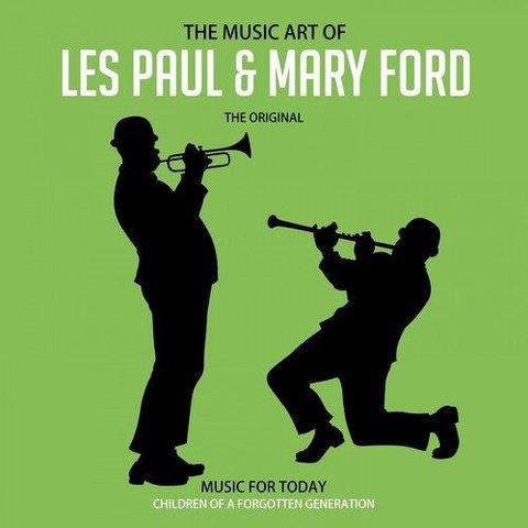 Les Paul & Mary Ford The Music Art of Les Paul Mary Ford English 2016 500x500