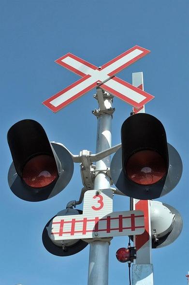 Signaux lumineux de chemin de fer